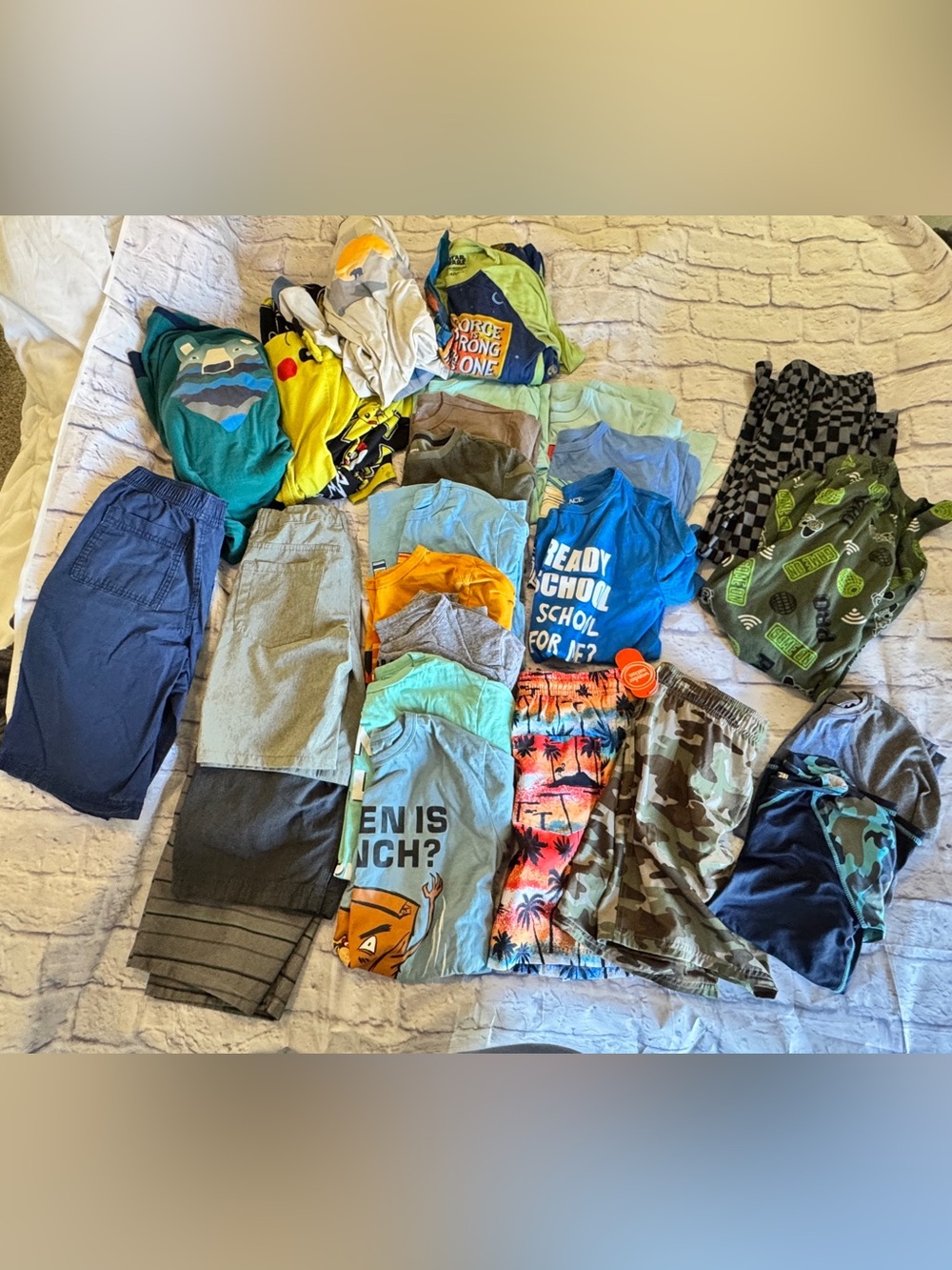 Assorted Boys' Shorts, Tees & pjs size 10/12